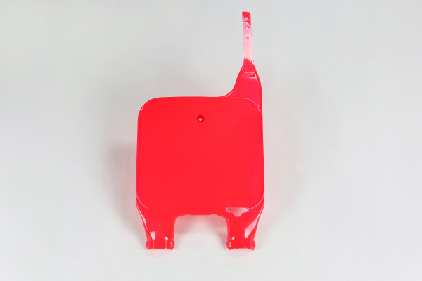 Portanumero Anteriore rosso per Honda CR 125 R 2T (1990-94) - CR 250 R 2T (1990-94) - CR 500 R (1990-94)